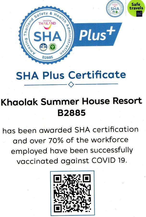 Khaolak Summer House Resort Khao Lak Exterior foto